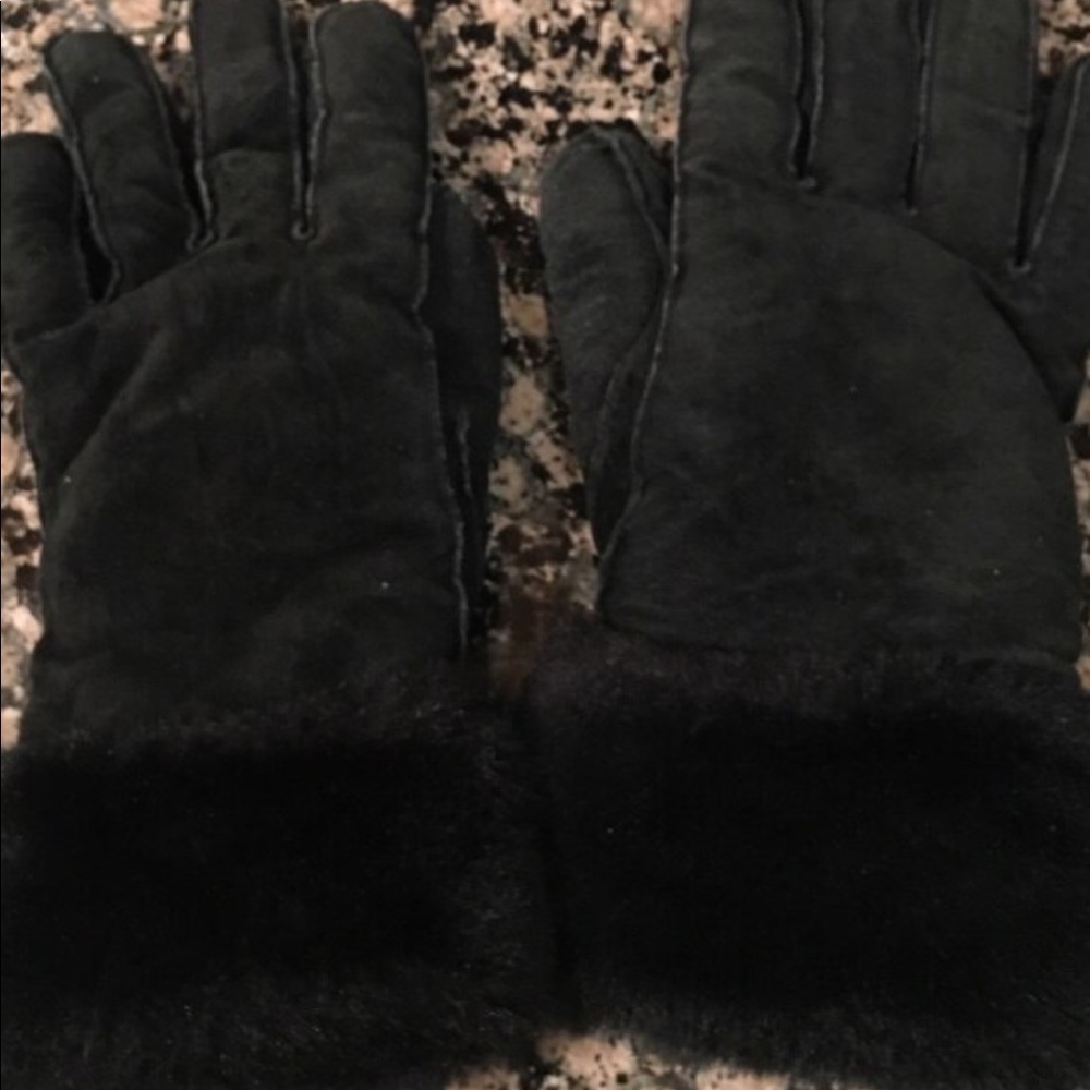 Mexx black gloves